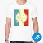 Мужская спортивная футболка