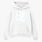 Толстовка худи оверсайз