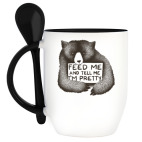 Кружка с ложкой