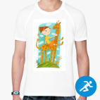 Мужская спортивная футболка