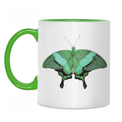 Кружка с принтом Green