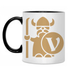 Кружка двухцветная