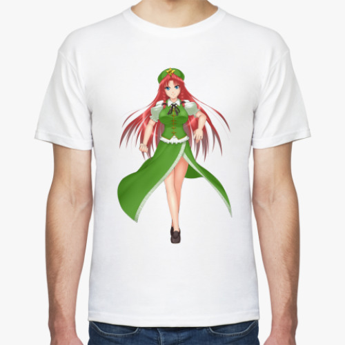 Футболка с принтом  Мейлин