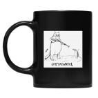 Кружка цветная UV-DTF