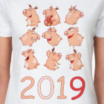 2019 год Свиньи