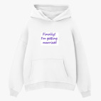 Толстовка худи оверсайз