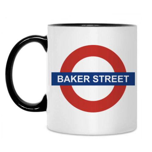 Кружка с принтом 'Baker street'