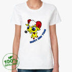 Женская футболка органик