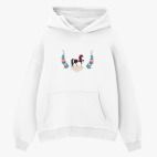 Толстовка худи оверсайз