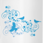 цветы и птицы