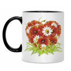 Кружка двухцветная