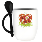 Кружка с ложкой