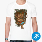 Мужская спортивная футболка