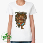 Женская футболка органик