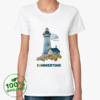 Женская футболка органик