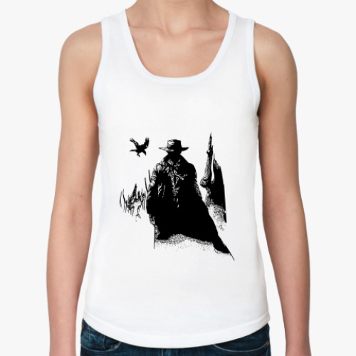 Женская майка с принтом Темная башня