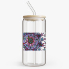 Банка с бамбуковой крышкой