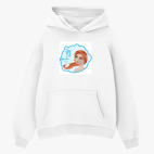 Толстовка худи оверсайз