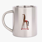 Кружка металлическая