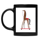 Кружка цветная UV-DTF