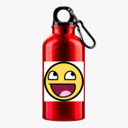 Металлическая бутылка 400 мл UV-DTF