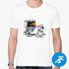 Мужская спортивная футболка