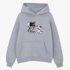 Толстовка худи оверсайз