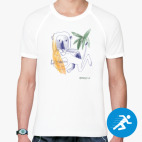 Мужская спортивная футболка