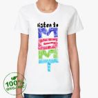 Женская футболка органик