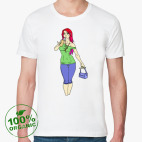 Мужская футболка органик