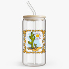 Банка с бамбуковой крышкой