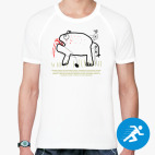 Мужская спортивная футболка