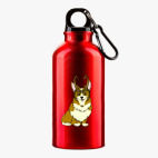 Металлическая бутылка 400 мл UV-DTF