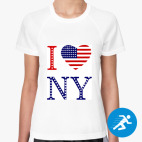 Женская спортивная футболка