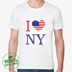 Мужская футболка органик