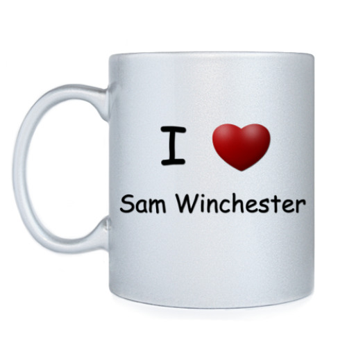 Кружка I Love Sam Winchester