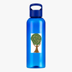 Прозрачная спортивная бутылка