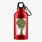 Металлическая бутылка 400 мл UV-DTF