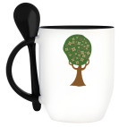 Кружка с ложкой