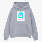 Толстовка худи оверсайз