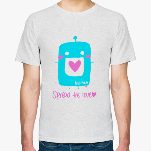 Футболка с принтом Cute Lovely monsta