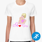 Женская спортивная футболка