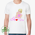 Мужская футболка органик