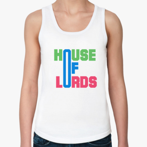 Женская майка с принтом House Of Lords