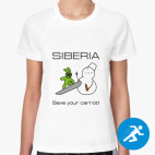 Женская спортивная футболка