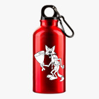 Металлическая бутылка 400 мл UV-DTF