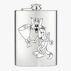 Фляжка стальная