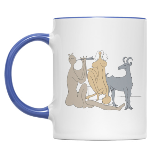 Кружка с принтом Антибы