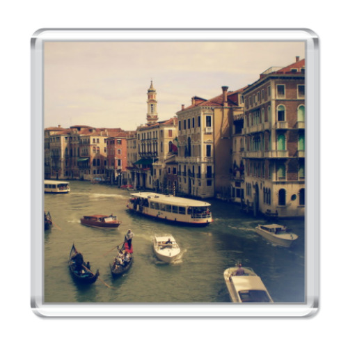 Магнит с принтом  'Венеция'