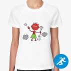 Женская спортивная футболка